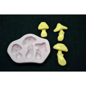 Szilikon forma - Gombák 