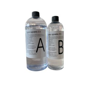 Epoxy gyanta -2:1 ( 1kg A+ 0,5kg B) 