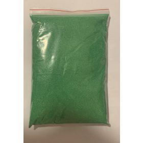 Dekor homok 1kg- Söét zöld