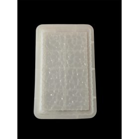 Szilikon forma - Márványos téglalap fényképtartó